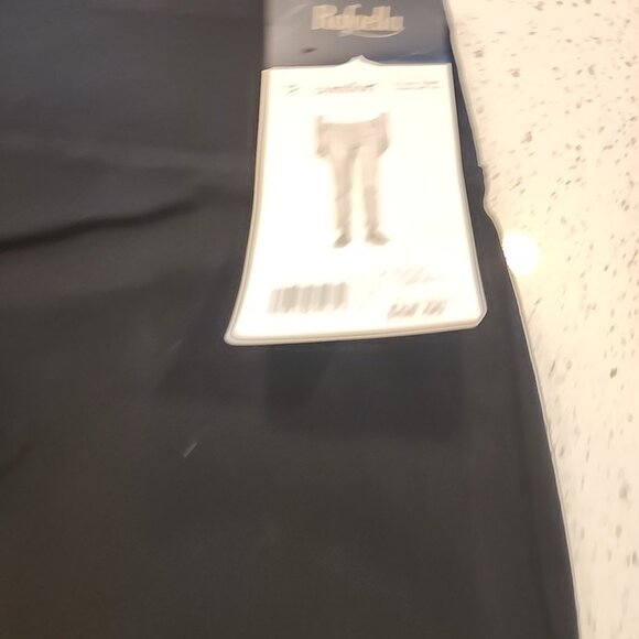 NWT Rafaella Pull On Black Pants 12 Slim Leg Stretch - Picture 5 of 7